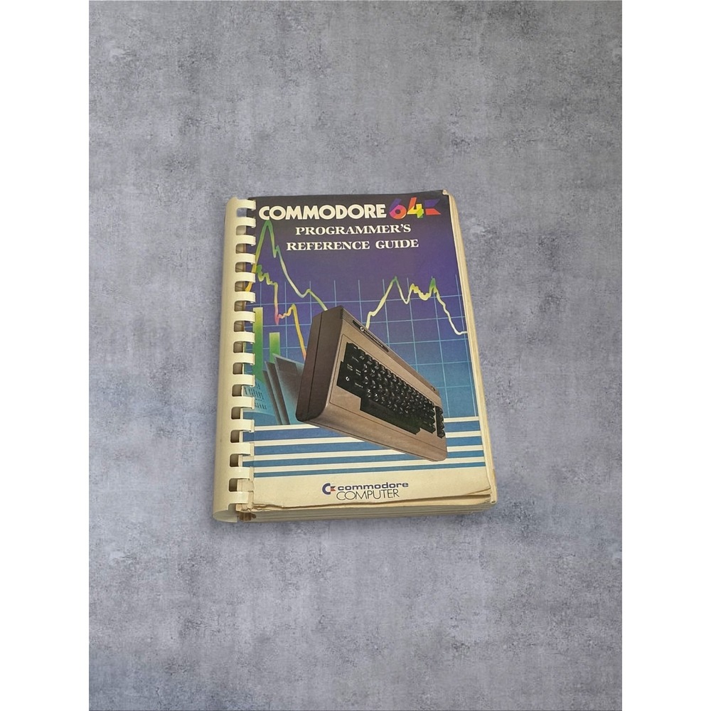 Commodore 64 Programmer's Reference Guide 1983 1st Edition WITH Schematic-READ